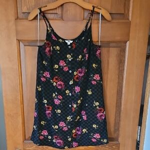 Vans Black Floral Dress